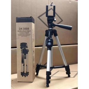 DK-3888 Portable Mobile Phone & Camera Tripod Stand with Bluetooth Remote