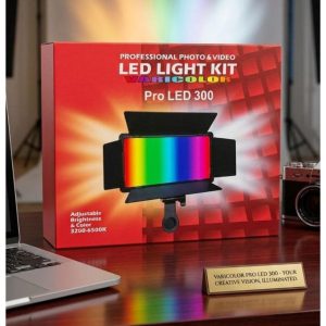 Varicolor Pro LED 300 Professional Photo & Video LED Light Kit