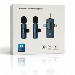 Generic SX19 3-in-1 Dual Wireless Lavalier Microphone System