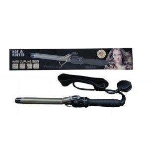 Hot & Hotter Professional Hair Curling Iron with LED Indicator (65W)
