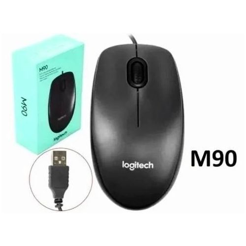 Logitech M90 Wired USB Optical Mouse