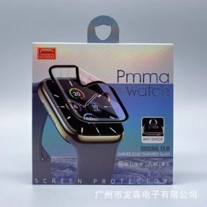 Generic PMMA 3D Curved Edge Anti-Shock Smart Watch Screen Protector