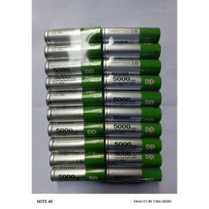 AGS 1-Pin Flat Mouth 5000mAh Rechargeable Lithium-Ion Battery (Green)