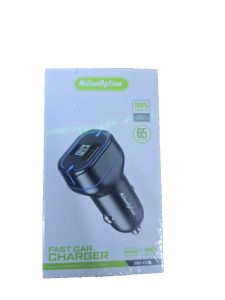 MilionOption 65W Fast Car Charger – PD25W/QC3.0 Dual Port