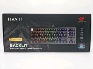 HAVIT Gamenote KB892L Backlit 87 Keys Mechanical Gaming Keyboard