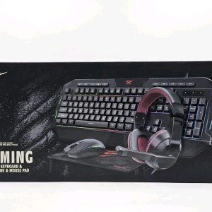 HAVIT Gamenote 4-in-1 Gaming Kit (Keyboard, Mouse, Headphone & Mouse Pad)