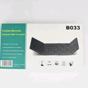 B033 Foldable Bluetooth Keyboard With Touchpad