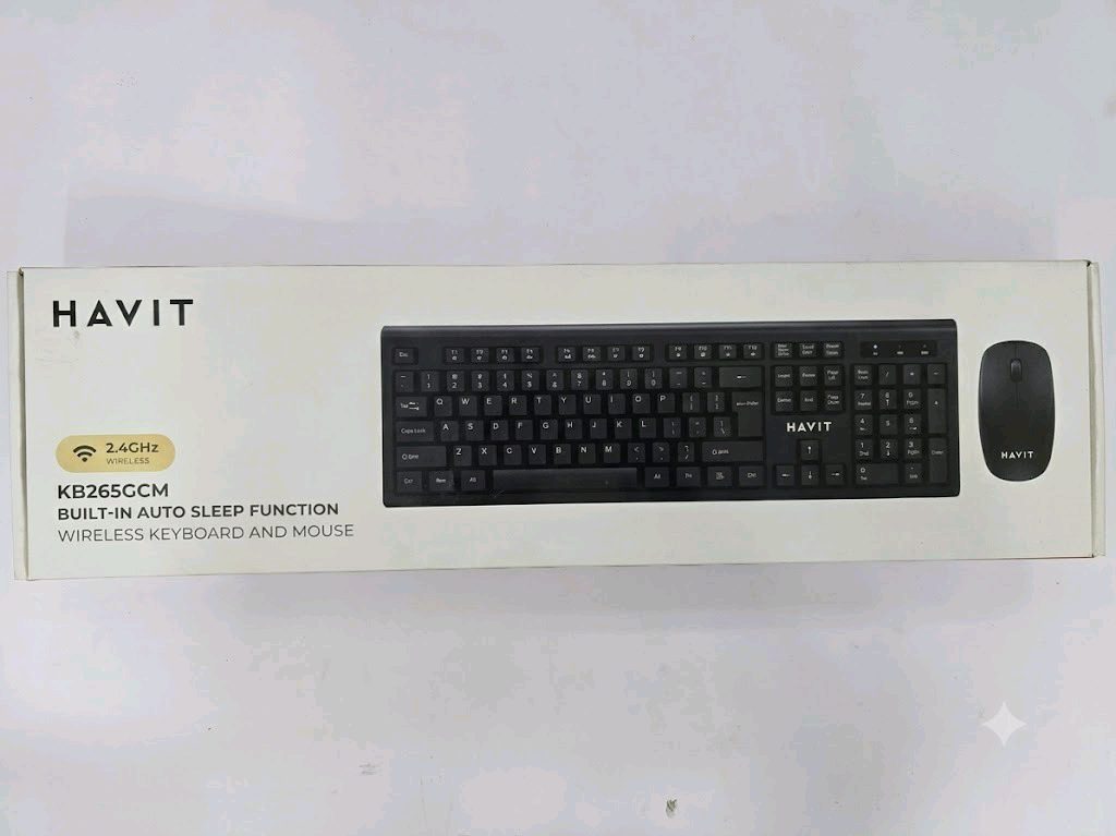 HAVIT KB265GCM Wireless Keyboard and Mouse Combo