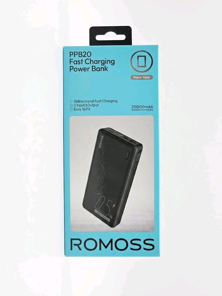 Romoss PPB20 20000mAh 22.5W Fast Charging Power Bank