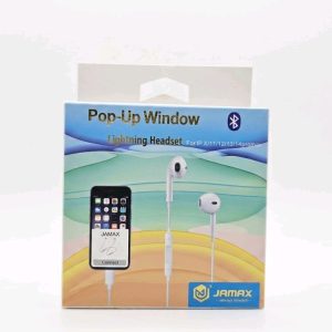 JAMAX Pop-Up Window Lightning Headset (Bluetooth)