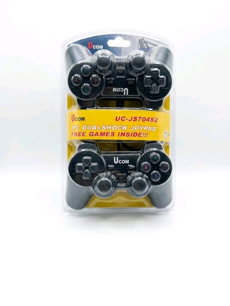Ucom Double Game Controller USB PC DualShock Joypad (UC-JS704S2)(Wired)