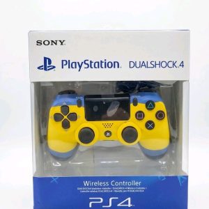 Sony PlayStation 4 DualShock 4 Wireless Controller (Yellow/Blue Edition)