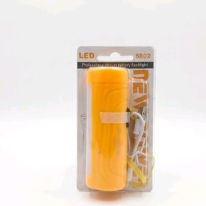 New Power Professional Lithium Battery LED Flashlight (Model 5802)
