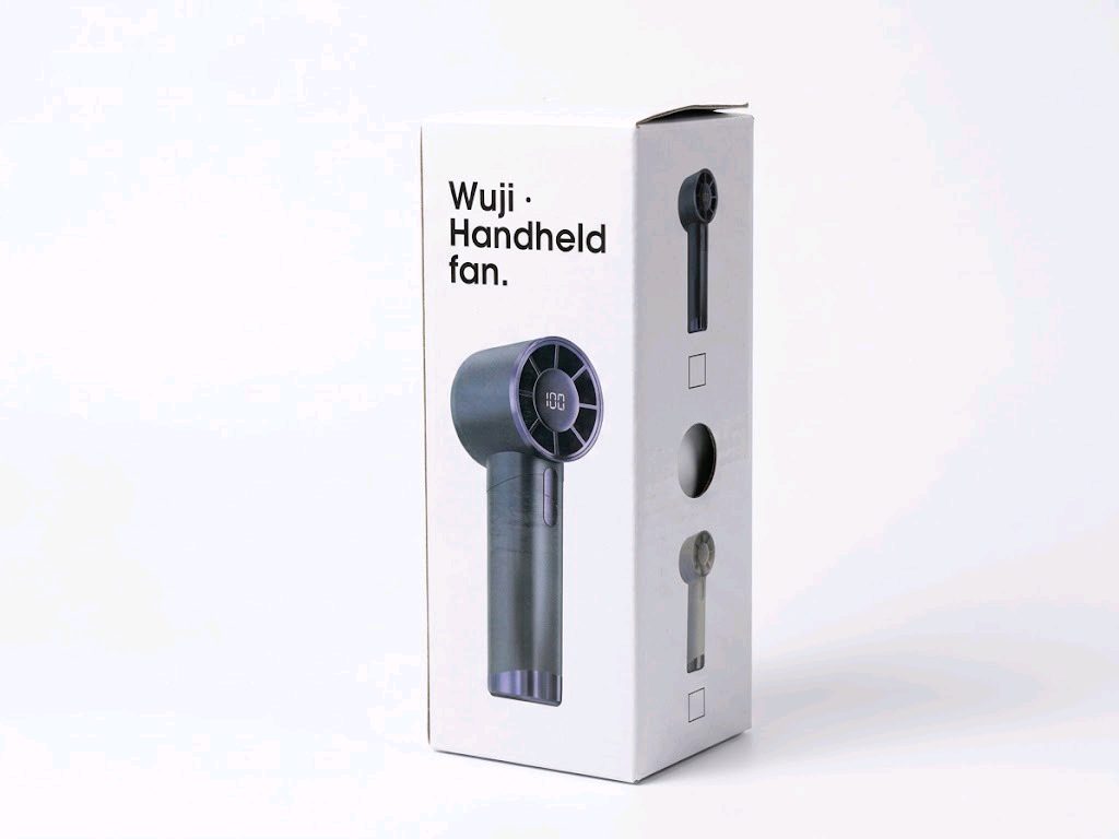 Wuji Handheld Turbo Fan with Digital Display