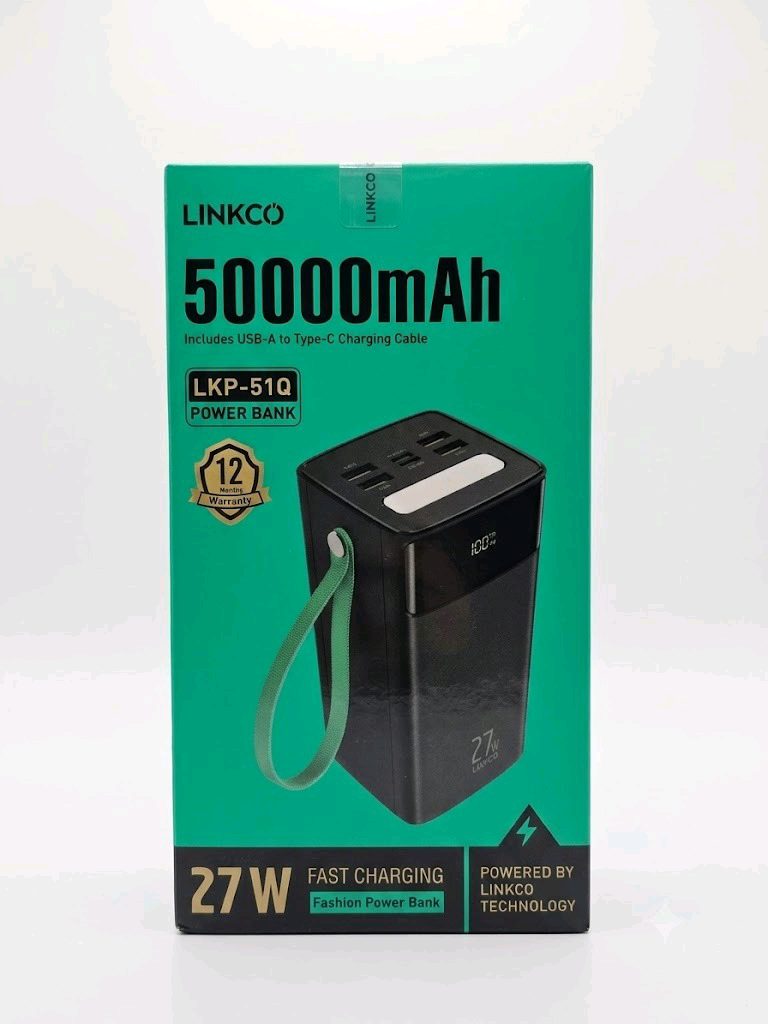 LINKCO LKP-51Q 50000mAh 27W Fast Charging Power Bank