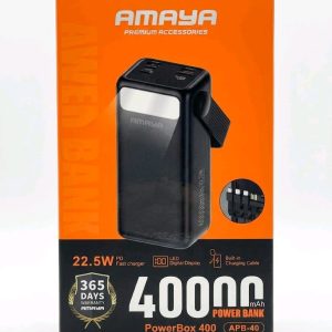 AMAYA PowerBox 400 APB-40 40000mAh 22.5W Power Bank