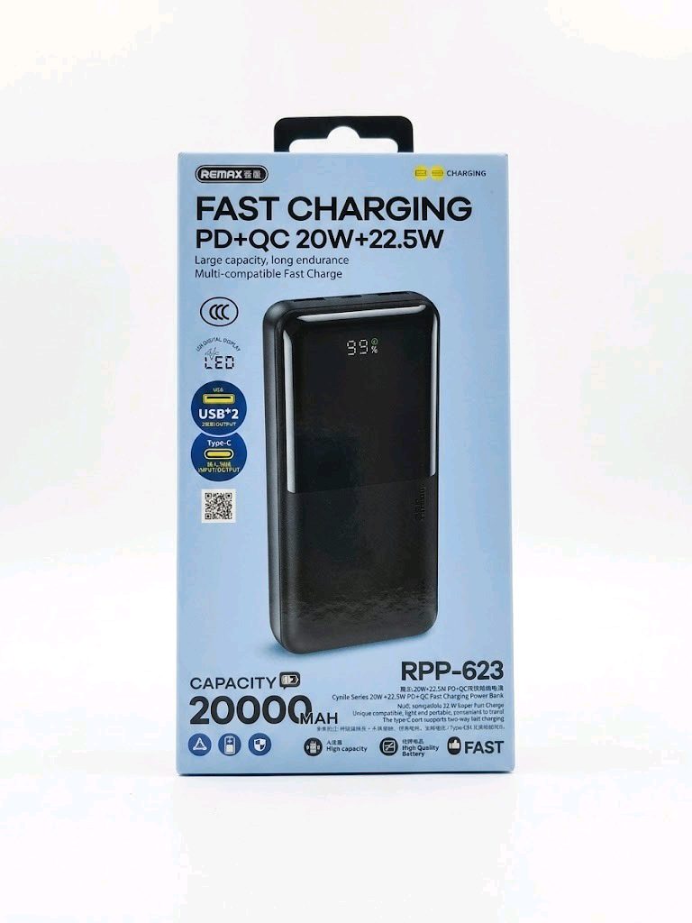 REMAX RPP-623 20000mAh 22.5W Fast Charging Power Bank