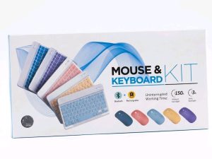 Wireless Bluetooth Rechargeable Mouse & Keyboard Kit