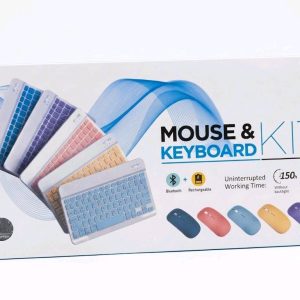 Wireless Bluetooth Rechargeable Mouse & Keyboard Kit