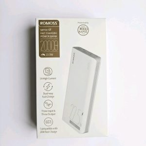 ROMOSS Sense 6F 20000mAh 22.5W Fast Charging Power Bank