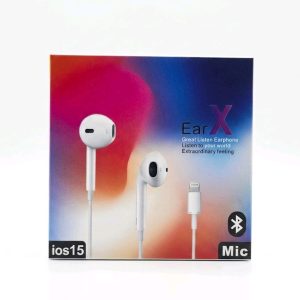 EarX iOS15 Bluetooth Lightning Wired Earphones
