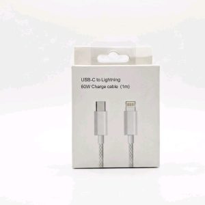 USB-C to Lightning 60W Fast Charge Cable (1m)