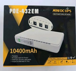 POE-432EM Mini DC UPS (10400mAh)