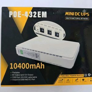 POE-432EM Mini DC UPS (10400mAh)