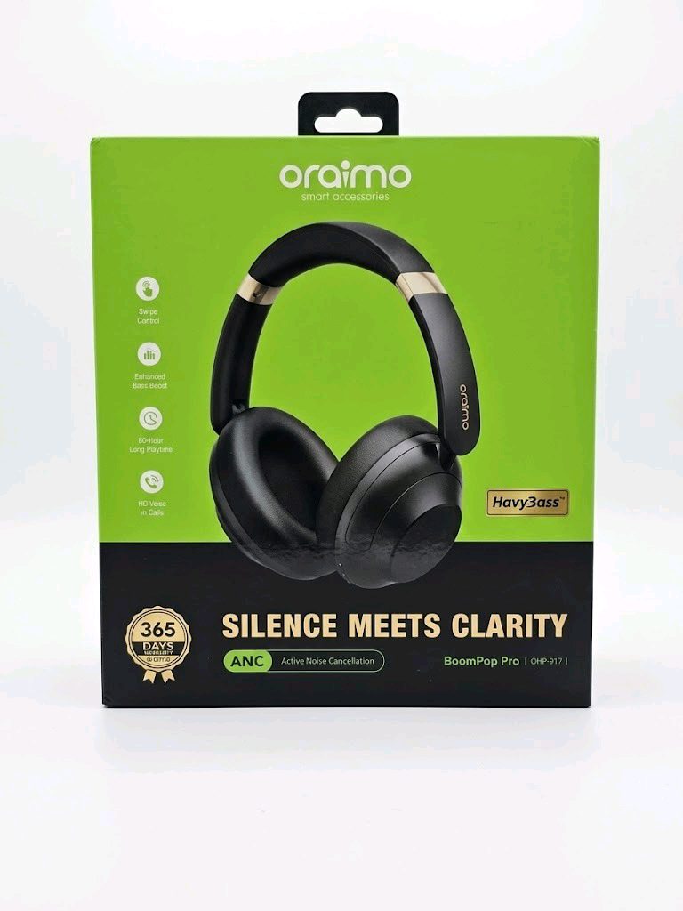 oraimo BoomPop Pro Hybrid ANC Wireless Headphones (OHP-917)
