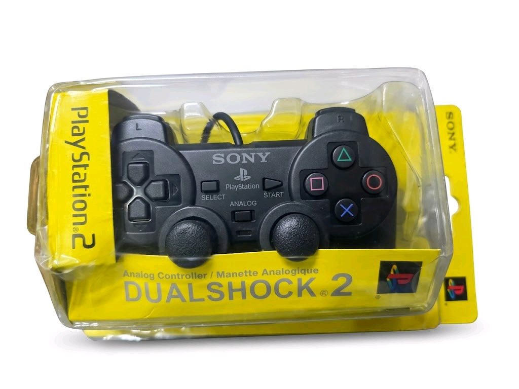 Sony PlayStation 2 DUALSHOCK 2 Wired Controller (Black)