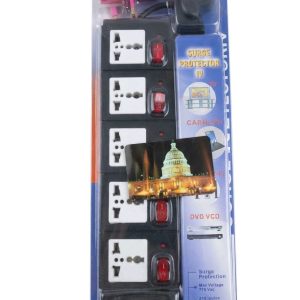 Universal 5 Way Extension Socket with Surge Protector (Model/Brand Unconfirmed)
