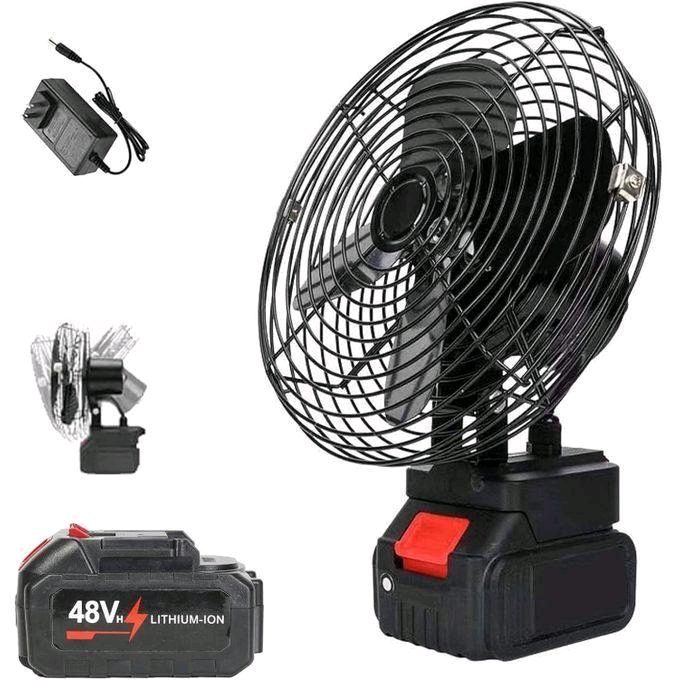 HS-18088 48V Lithium-Ion Rechargeable Battery Fan