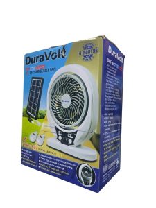 DuraVolt 7" 3-in-1 High-Speed Rechargeable Fan (Model: DRF-607 / Item No: LA033H21H)
