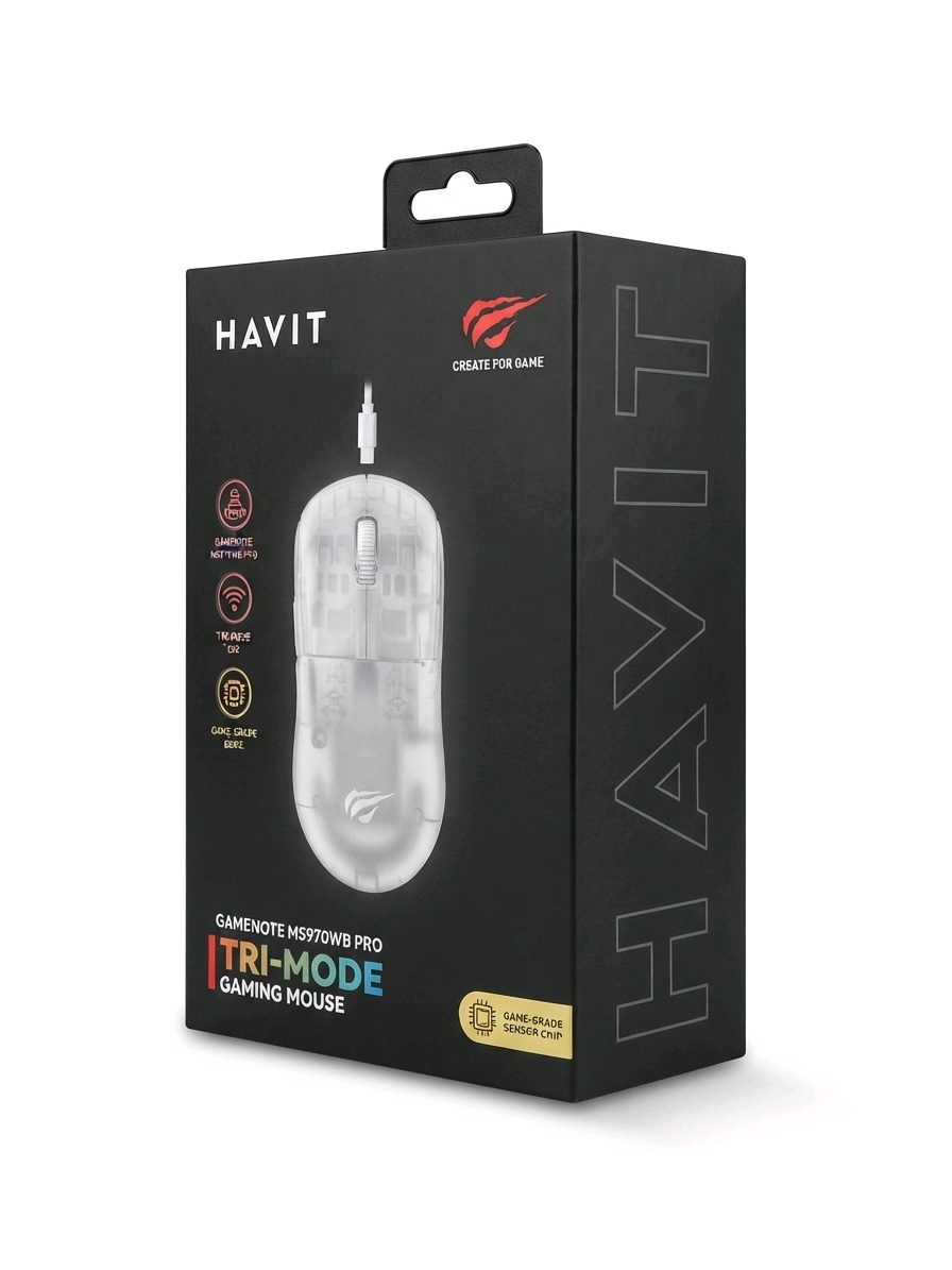 Havit Gamenote MS970WB Pro Tri-Mode Gaming Mouse