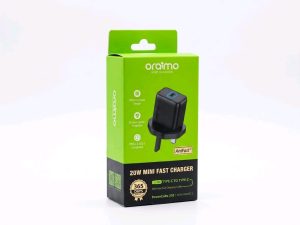 Oraimo PowerCube 202 20W Mini Fast Charger with Type-C to Type-C Cable