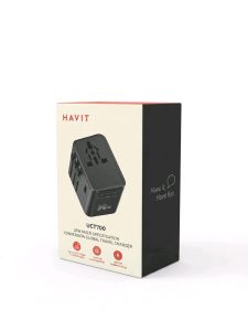 Havit UCT700 25W Multi-Specification Conversion Global Travel Charger